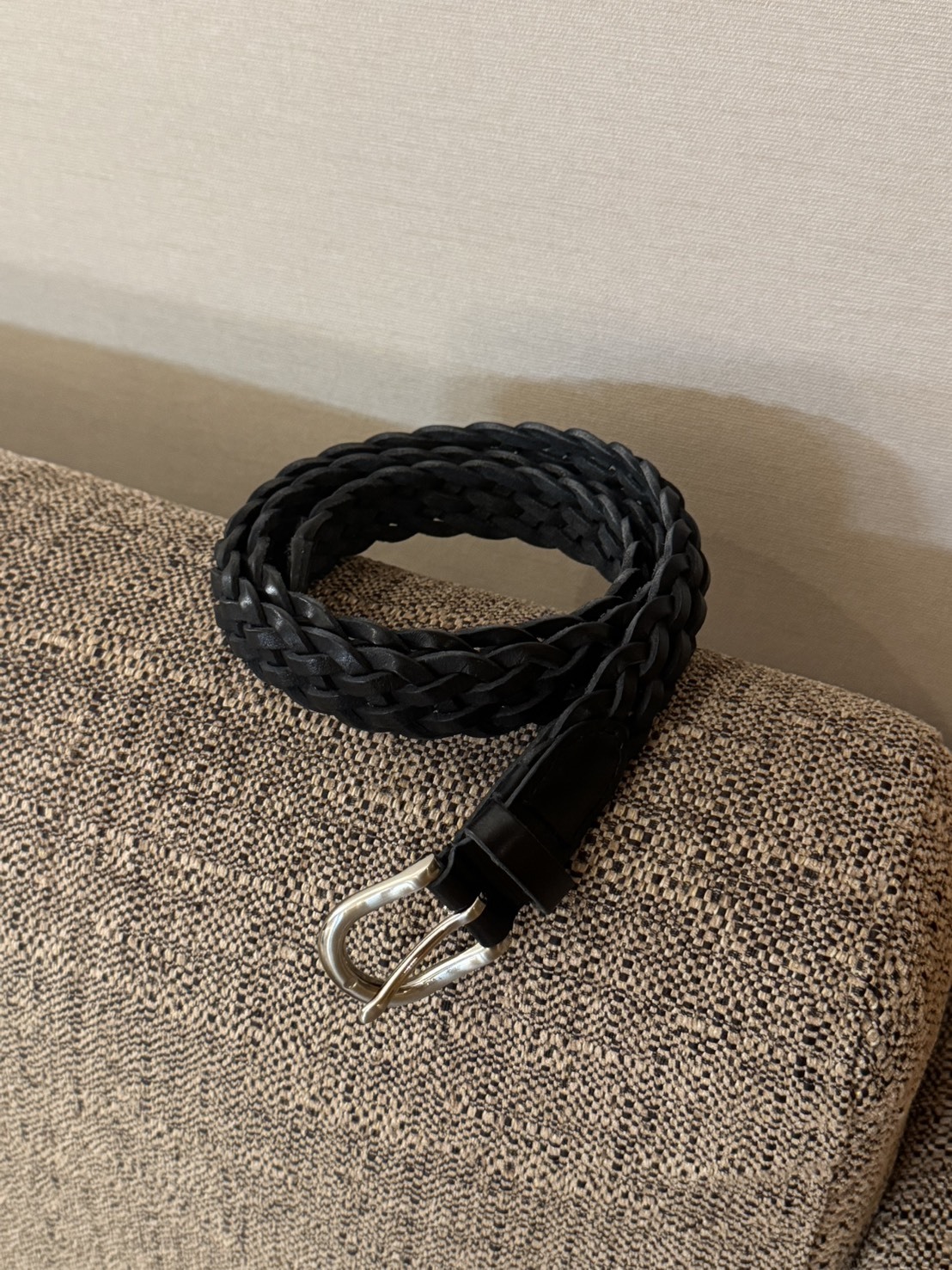 L28 編織真皮皮帶