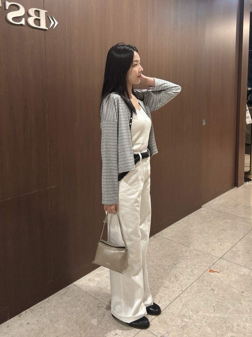 L28 編織真皮皮帶