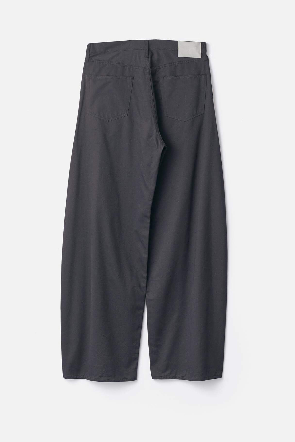 ssstein DEFORMATION WIDE COTTON PANTS