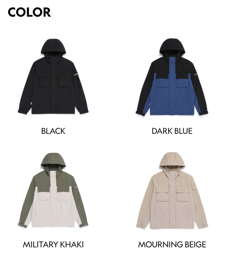 【韓國預購】AKR031210 National Geographic 男女同款AUGUSTINE雙層外套