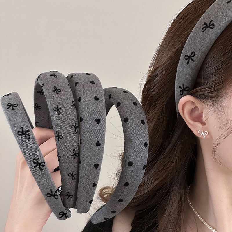 [2 FOR RM10] Gray Bow Headband