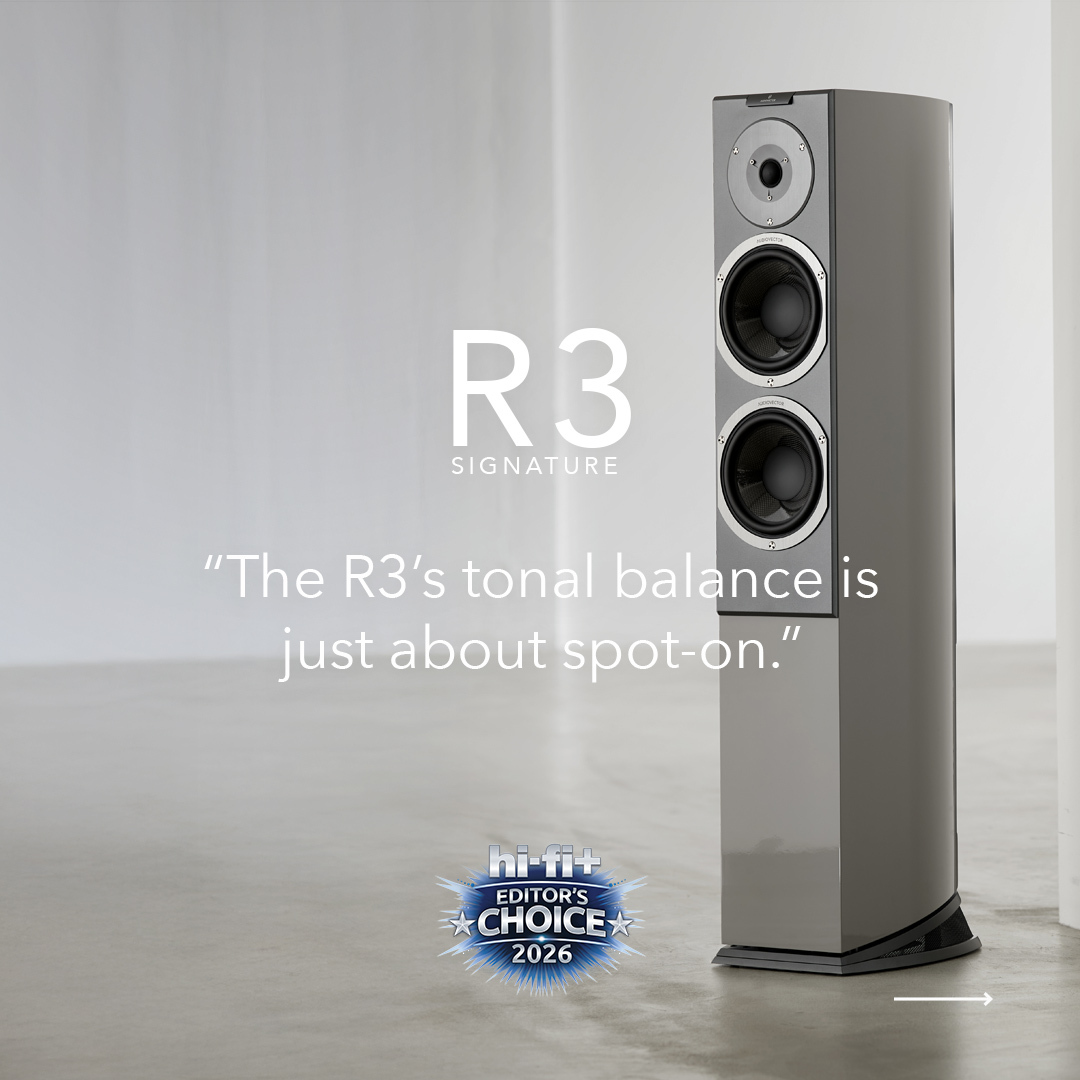 Audiovector R3 Signature Award Hi-Fi Editor's Choice 2026