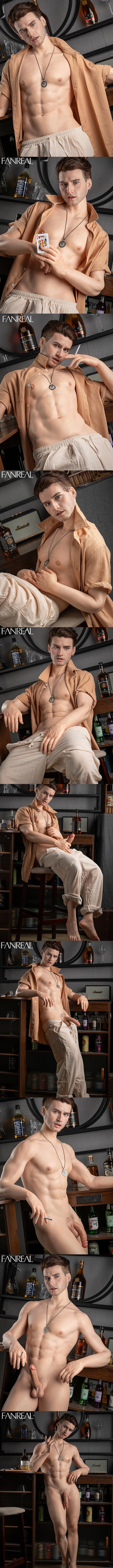 FANREAL 173cm Henry 男性擬真矽膠娃娃 凡瑞 male silicone sex doll