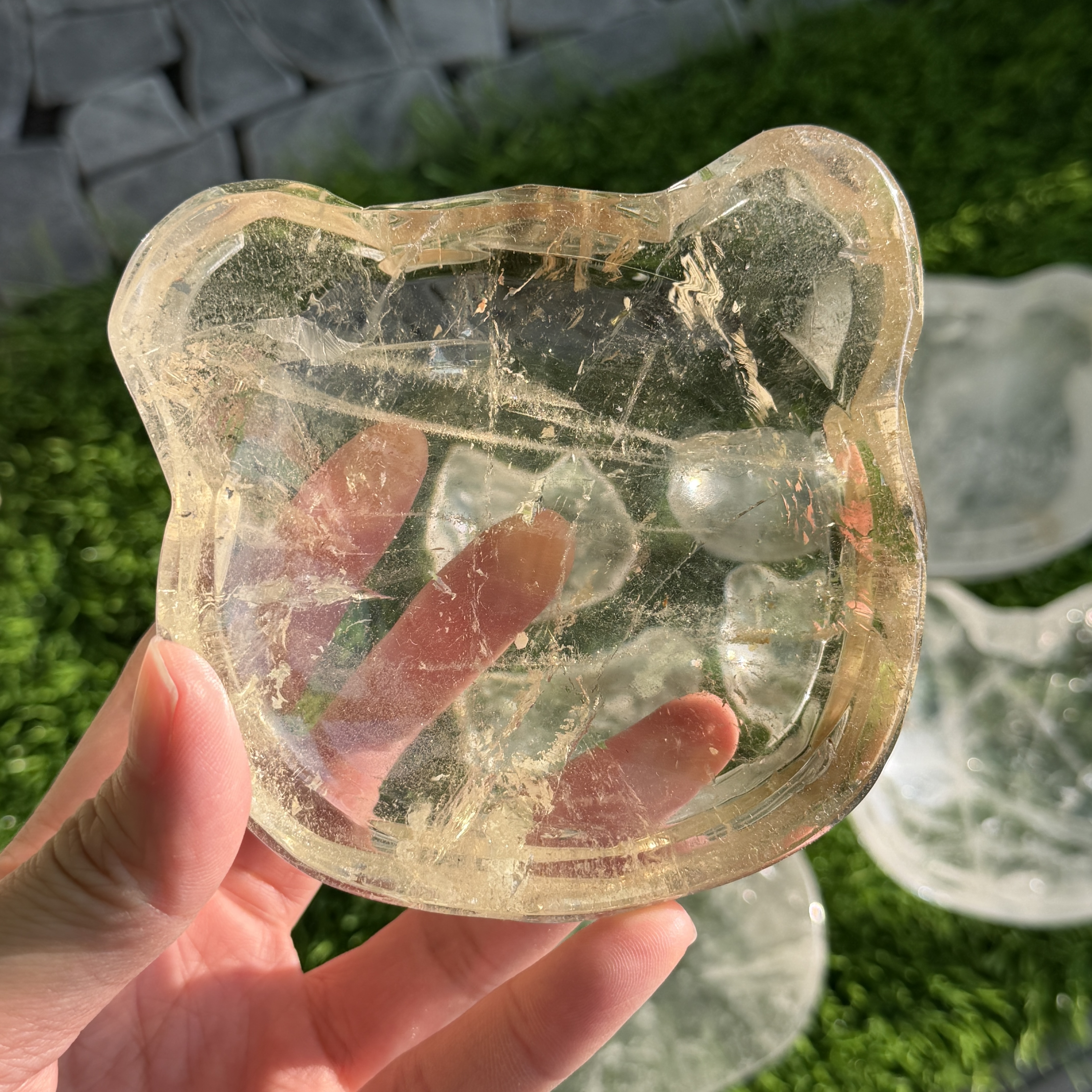 白水晶碟 BP1559 5個隨機發貨