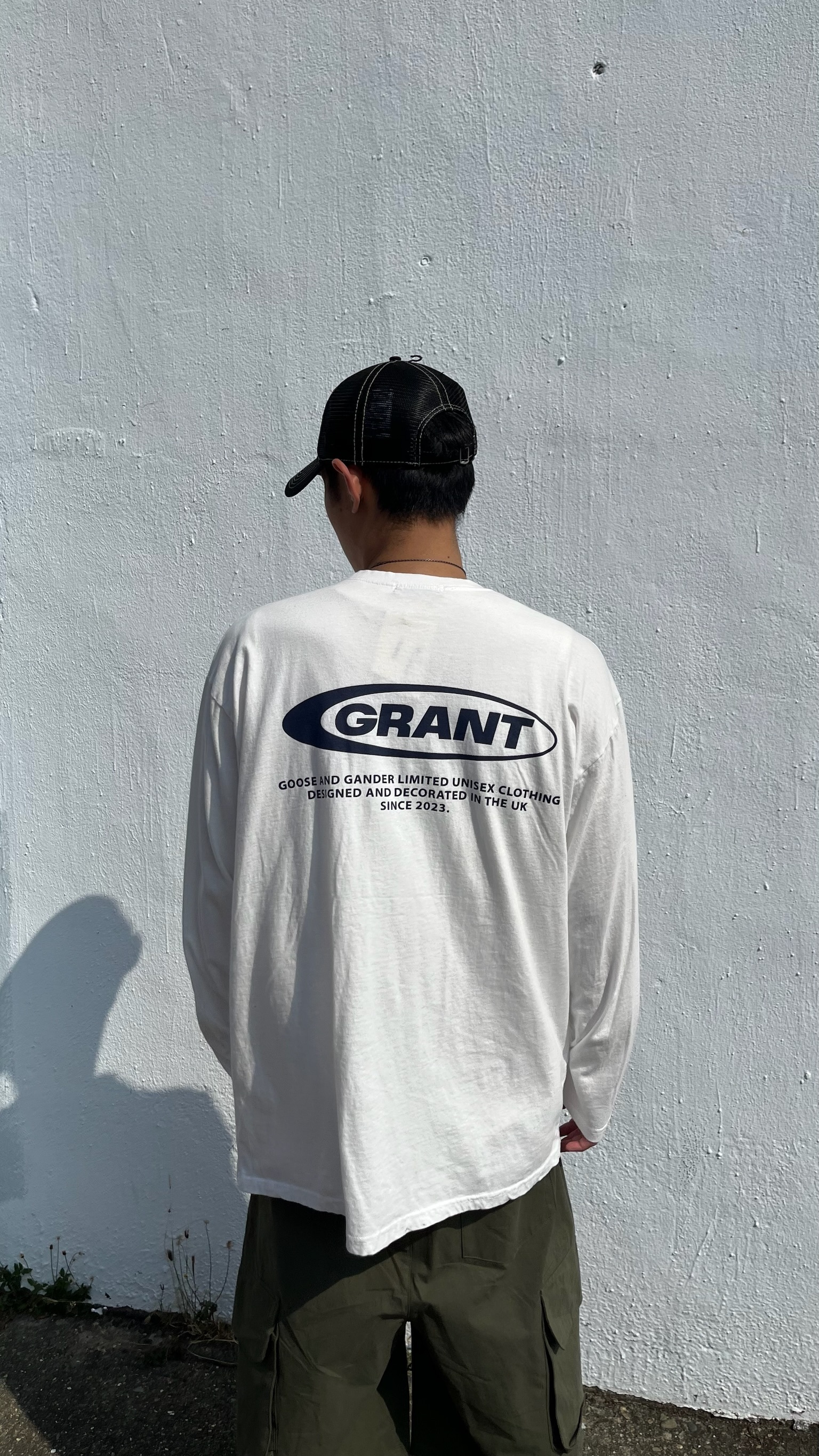 正韓 GRANT 長袖Tee  (2colors)