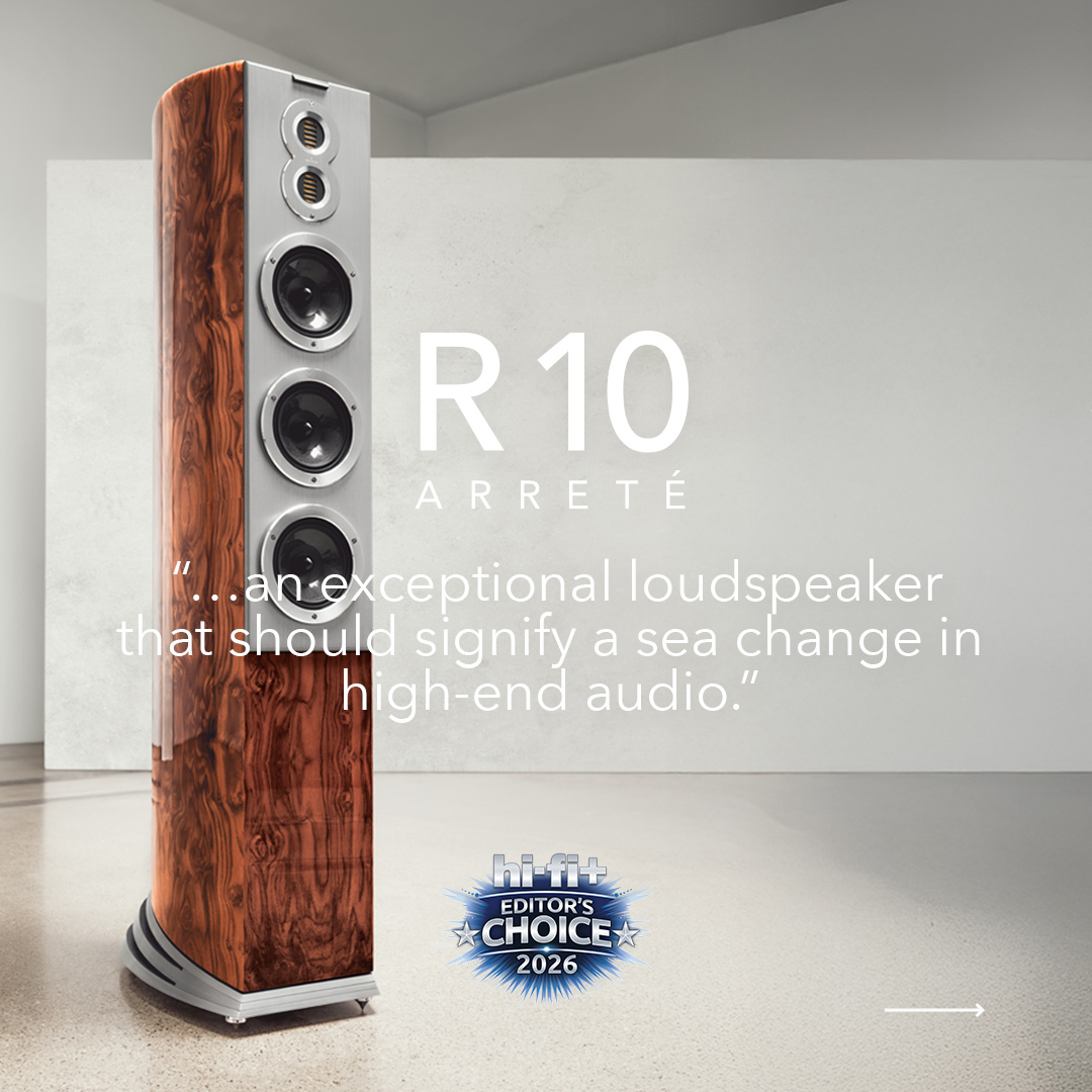 Audiovector R10 Arrete Award Hi-Fi Editor's Choice 2026