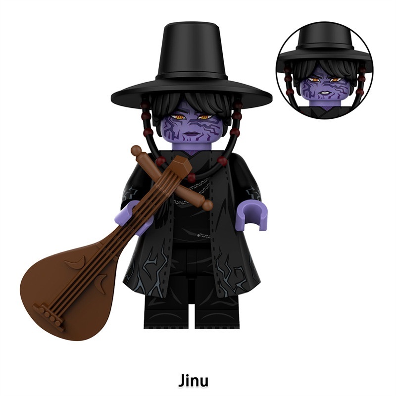 KPop Demon Hunters Jinu Custom Minifigures Fit Lego WM6230 WM3097