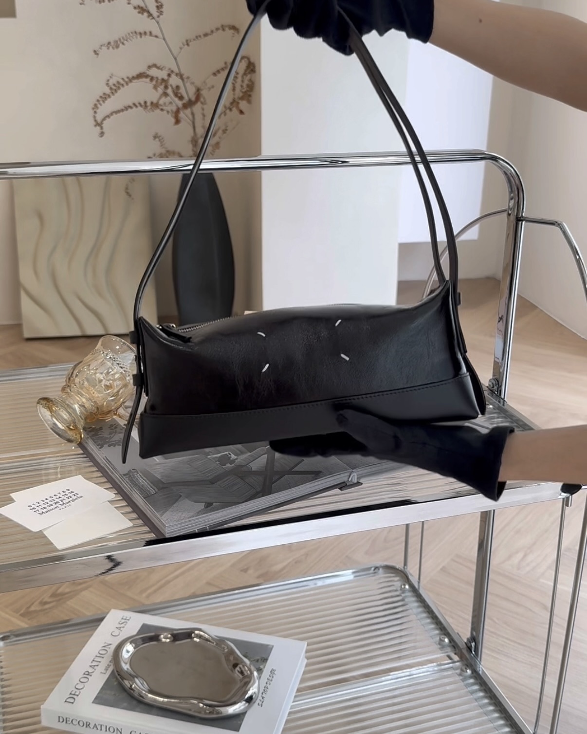 MAISON MARGIELA｜法棍腋下包 黑色