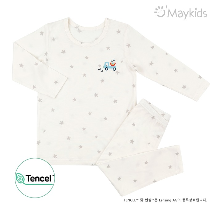 韓國🇰🇷Maykids 小車之星天絲莫代爾九分家居服(90-160)