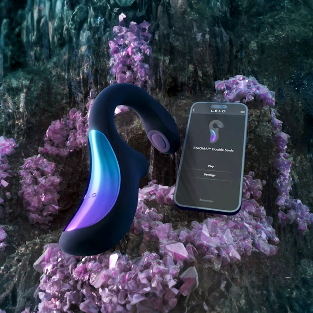 瑞典 LELO ENIGMA Double Cruise APP 三重刺激聲波按摩器 G點按摩棒+吸吮器