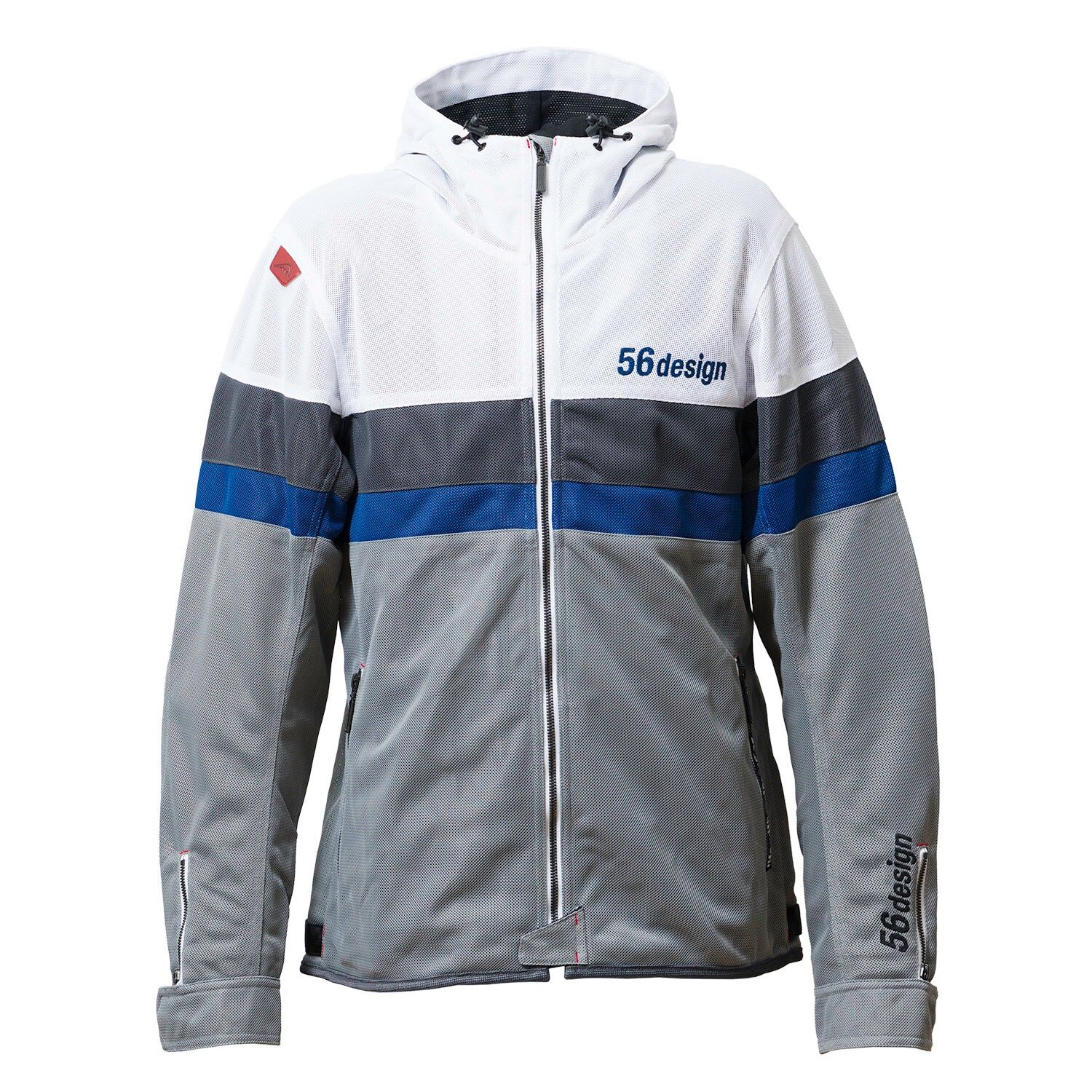 56DESIGN x KUSHITANI BORDER MESH PARKA聯名全透氣網眼連帽外套