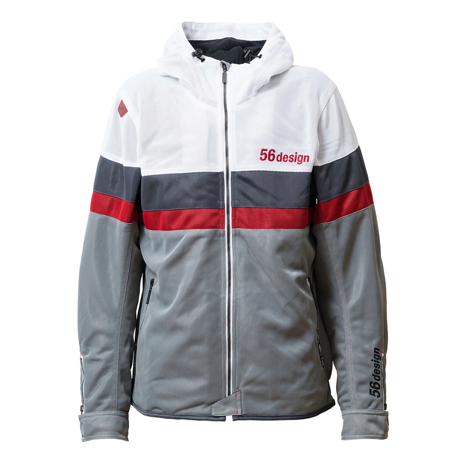 56DESIGN x KUSHITANI BORDER MESH PARKA聯名全透氣網眼連帽外套