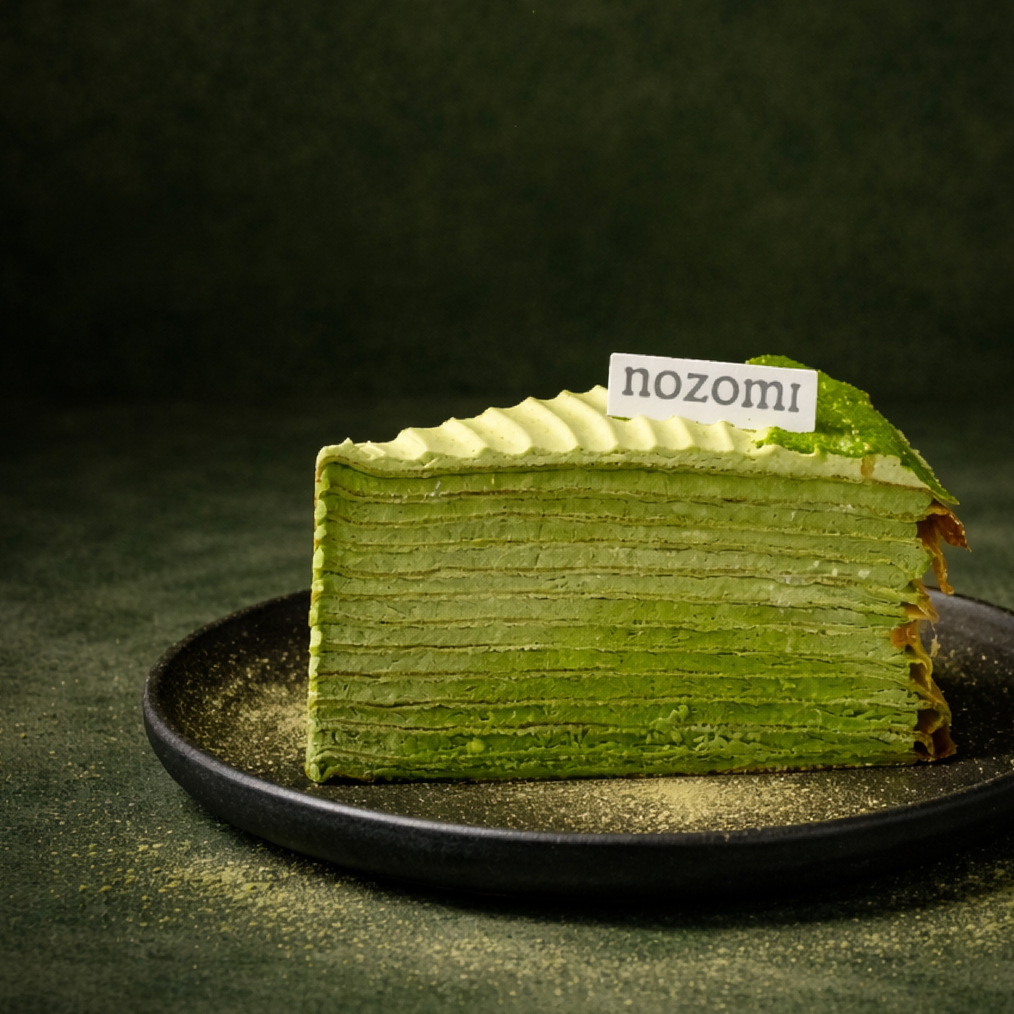 濃抹茶千層