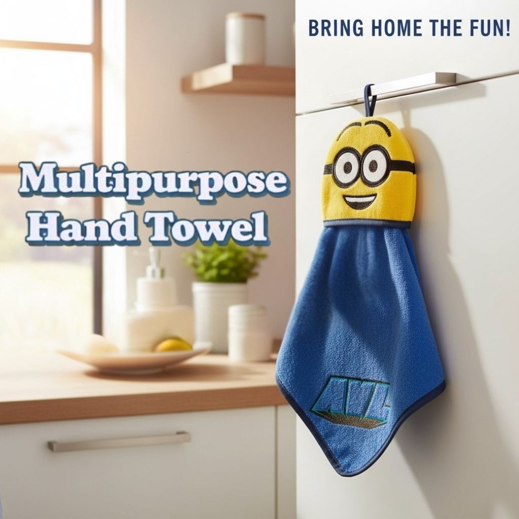 迷你兵團- 兒童多用途抹手毛巾