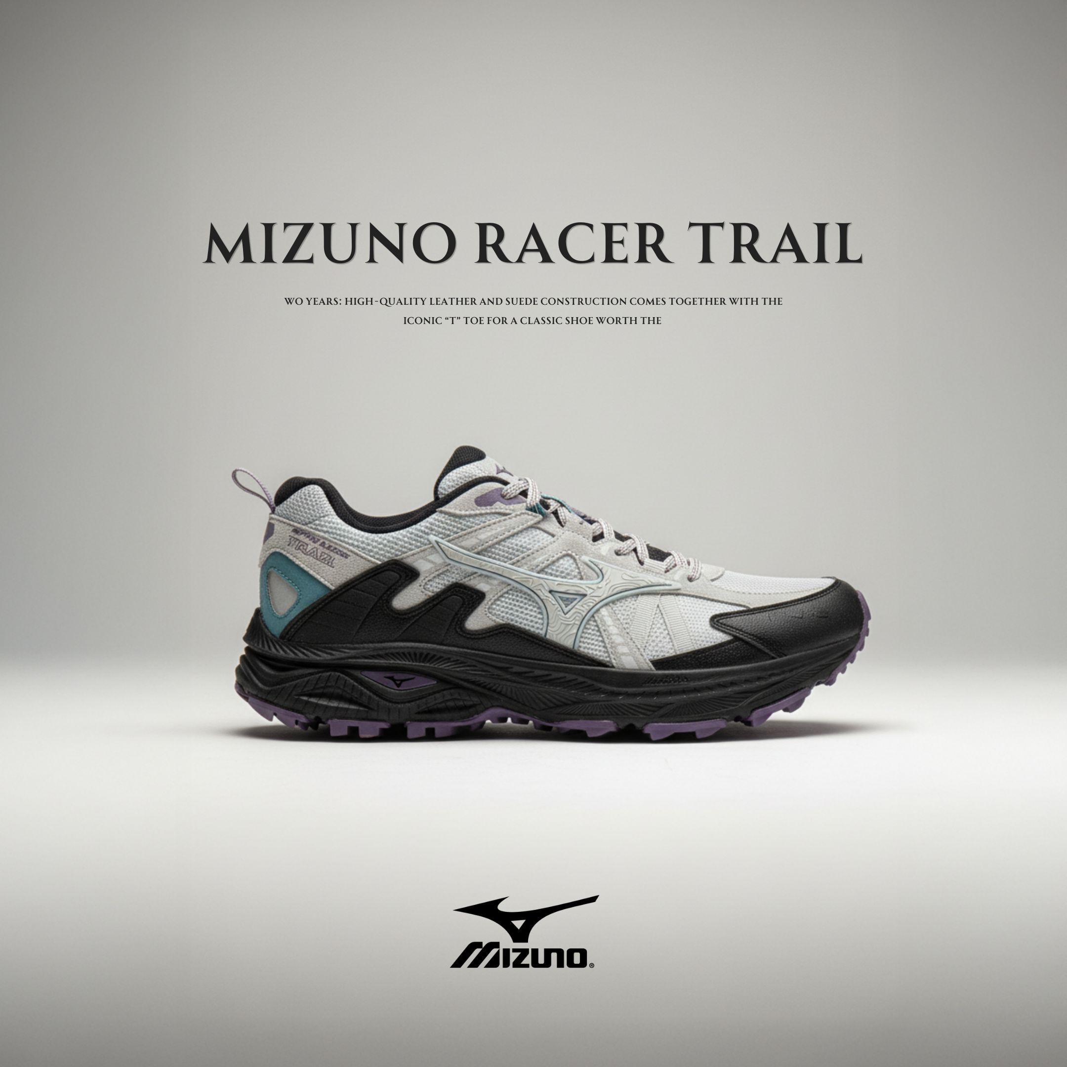 NICEDAY 代購 Mizuno Racer Trail 灰黑 黑灰 機能 山系 工裝 D1GH223816
