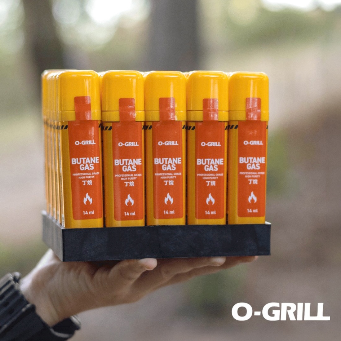【O-GRILL】 8.1g丁烷填充罐 BU-006