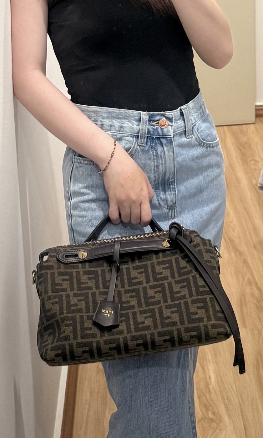 Fendi By The Way Soft 中號單肩包 棕色