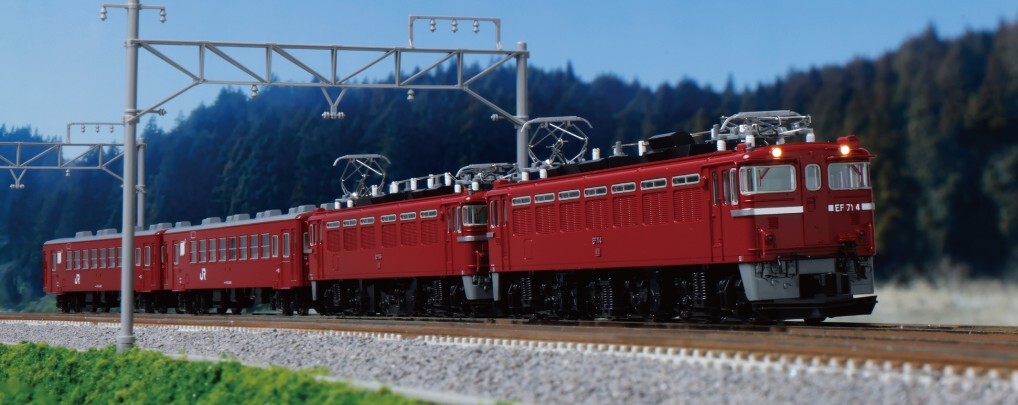 Kato 3079-2 N規 EF71 第一代 JR 規格