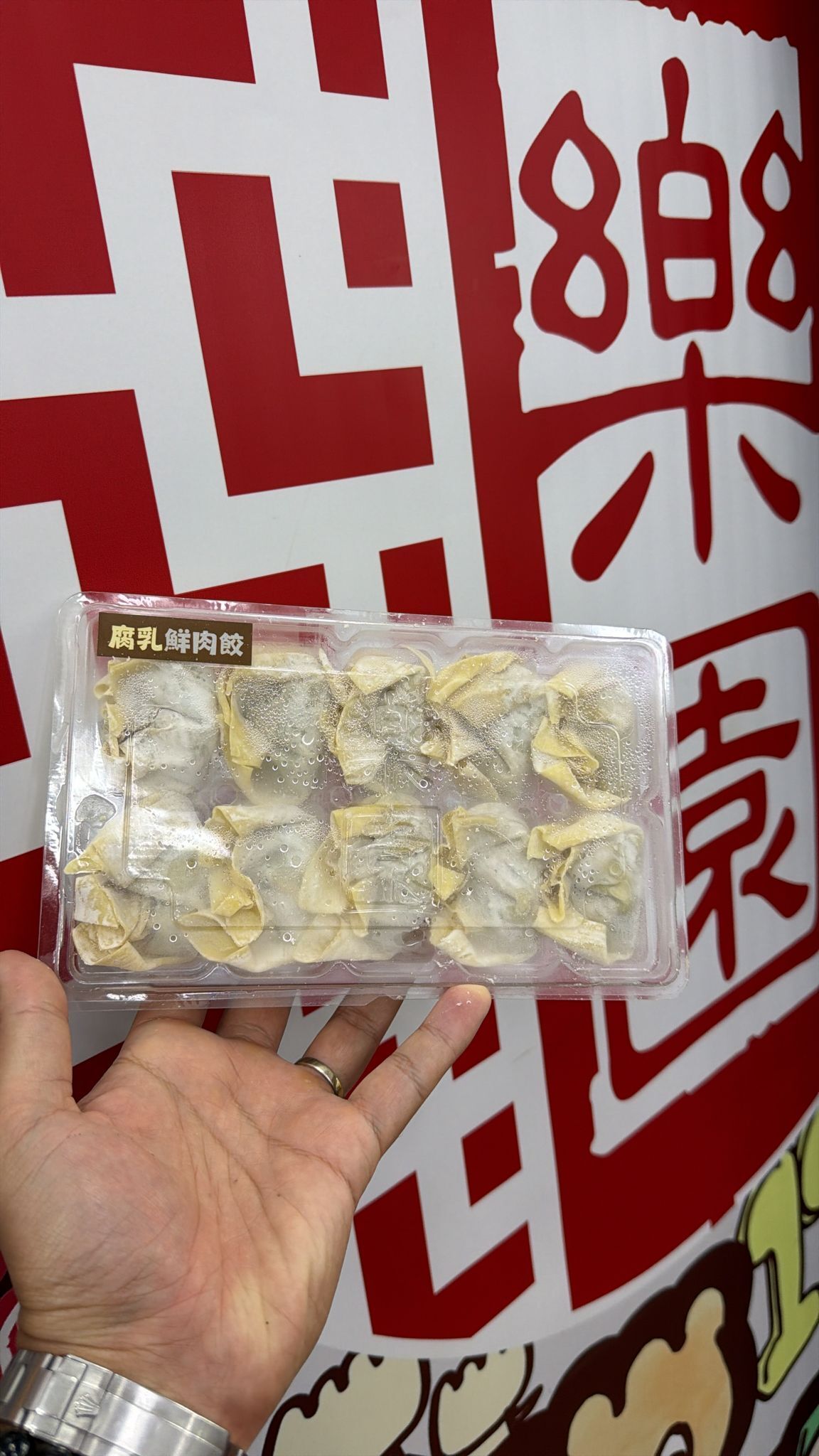 【急凍貨】香港製造｜樂園 腐乳白菜餃 10粒裝