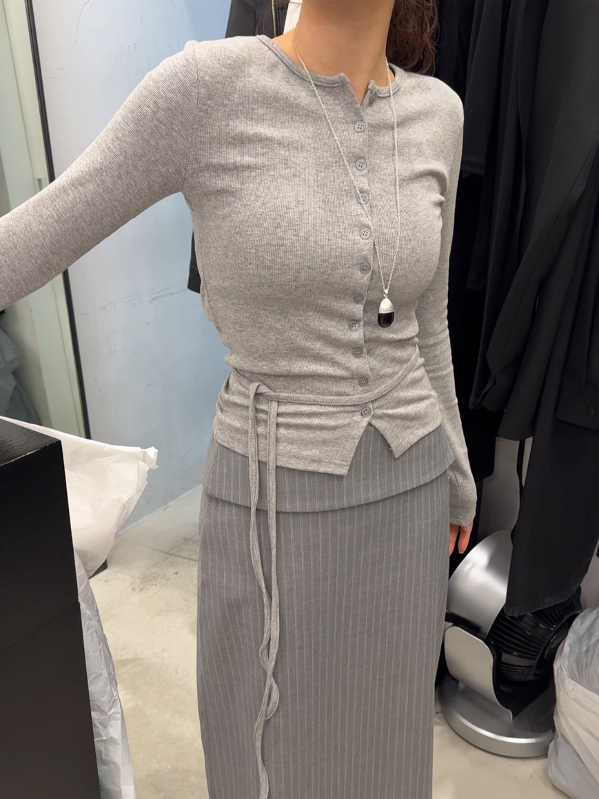 L11 2way兩穿設計感上衣(黑/灰)