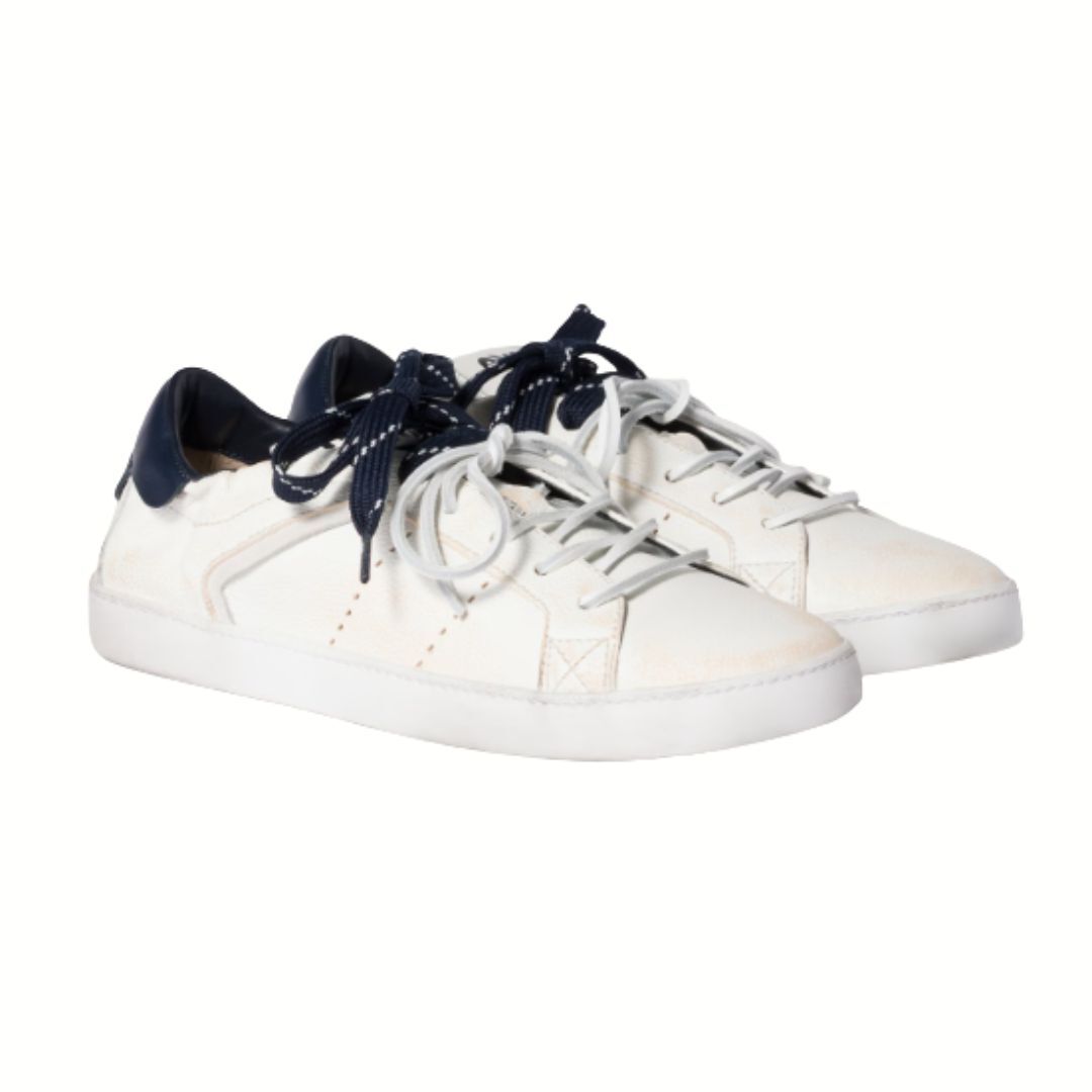 1DA0313-024 [MIU MIU] Deco' Leather Sneakers White/Royal Blue #5E532EF0052KJ/F0BJO/38 (BR)