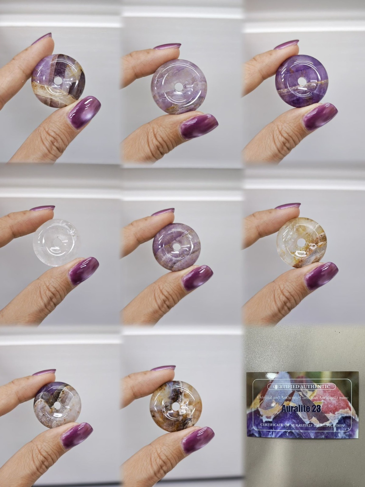 正宗加拿大極光23平安扣(款式隨機)