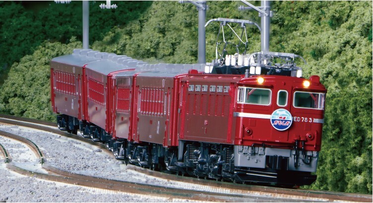 Kato 3080-2 N規 ED78 初代 JR 規格