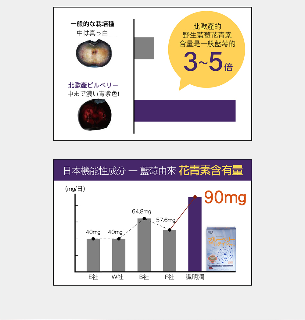 日本 藍莓 葉黃素 識明潤說明圖08