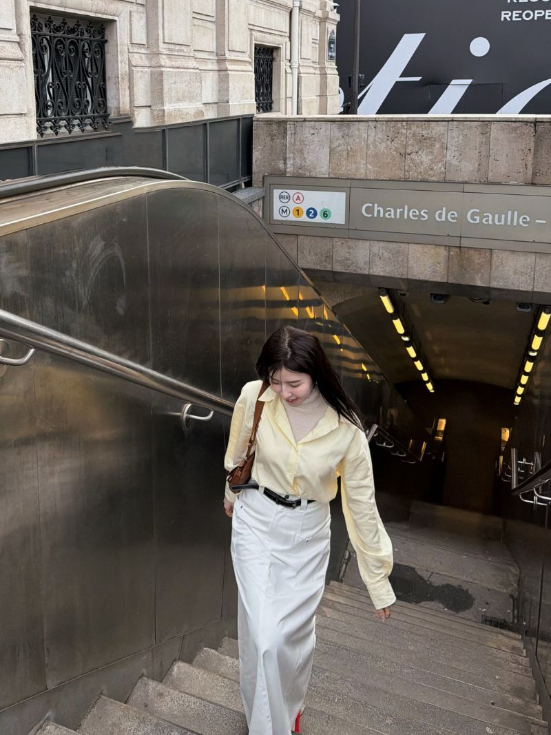 A3297-前口袋長袖襯衫