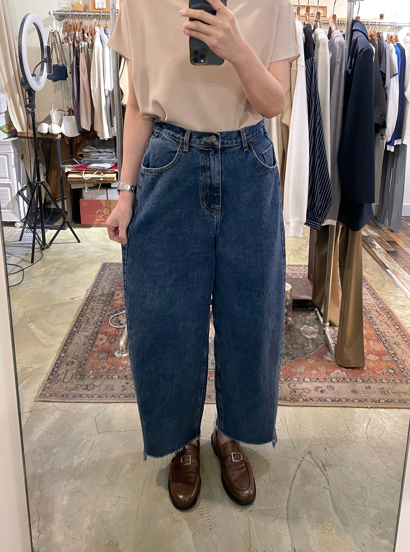 👖 歐美大熱Barrel牛仔褲 👖