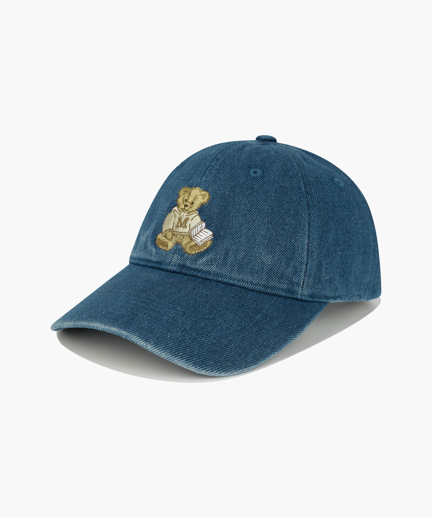 【入LIVECODE一件減至$278😱🔥！】【2026首次春夏封館😍】【MFG】READING CLUB DOODLE BEAR CAP (blue/ivory/navy)
