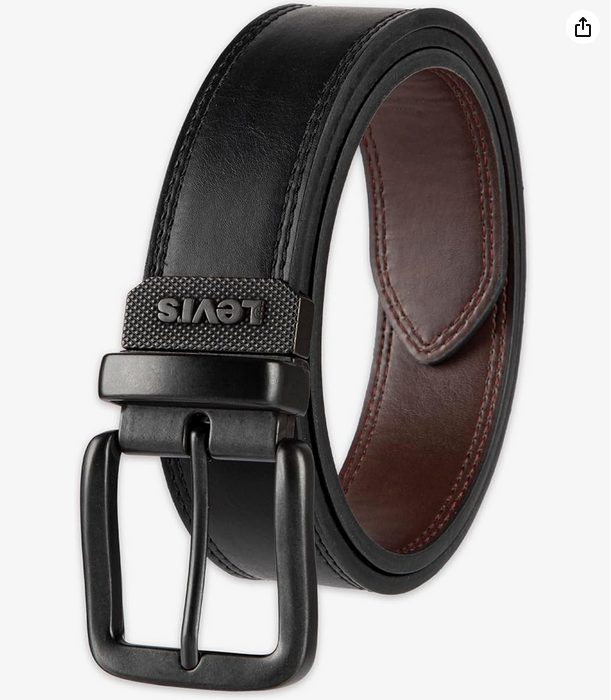 【預訂】Levi’s Men’s 2-in-1 Reversible Belt – Everyday Casual Jean Style