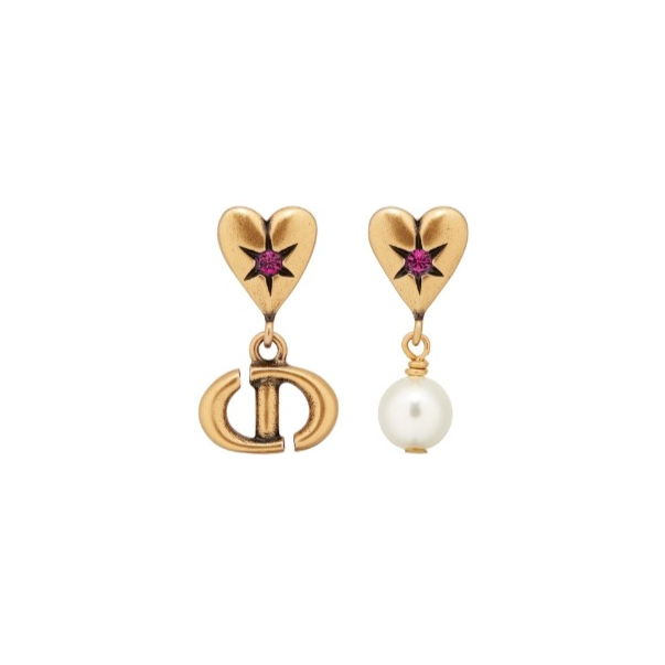 1DA0313-051 [DIOR] Lucky Charms Earrings Gold #E3330WOMCY-D77P (BR)