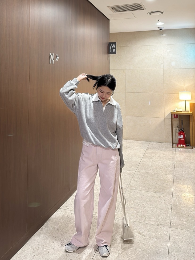 L18 小領衛衣(灰)