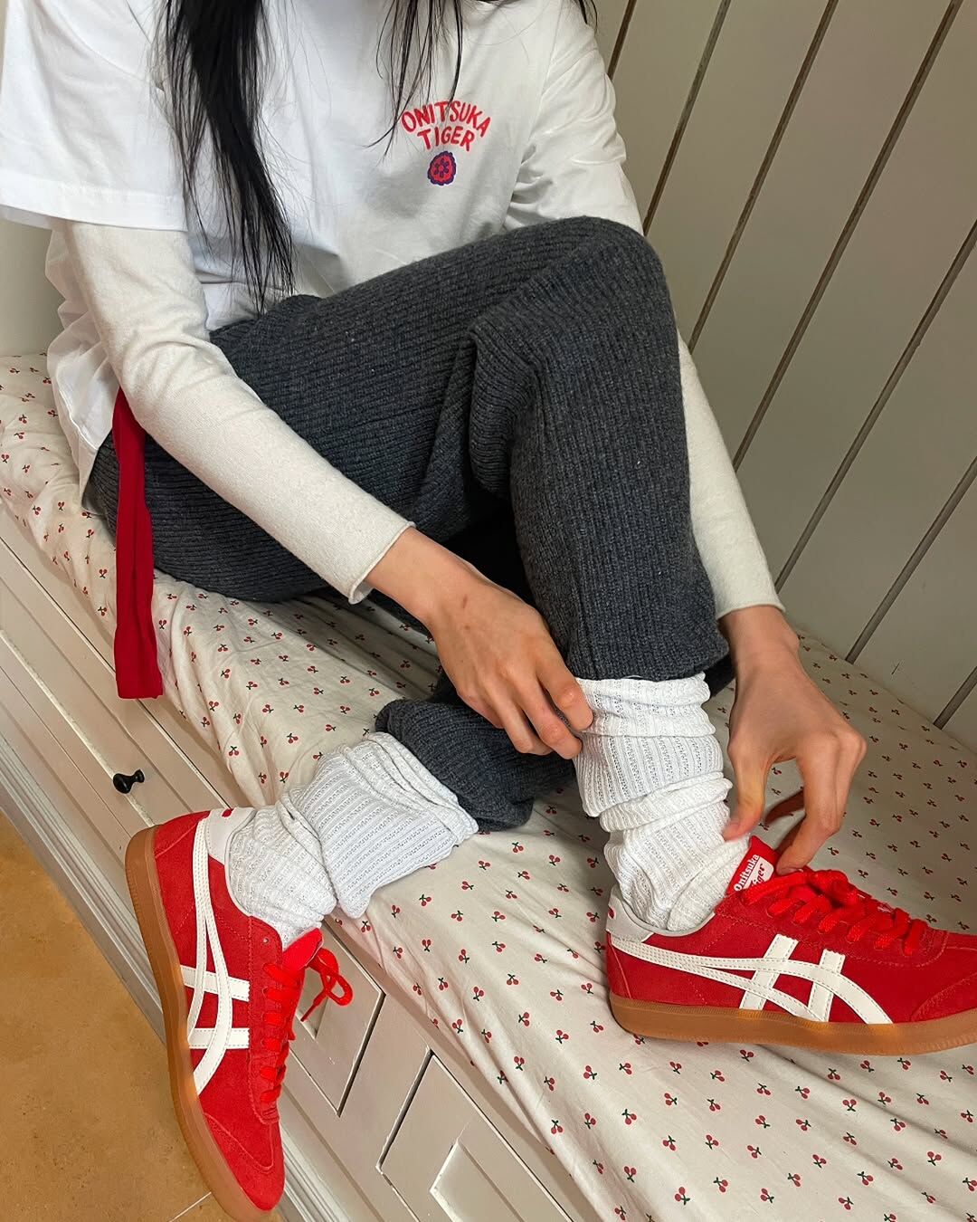 Onitsuka Tiger Tokuten 鬼塚虎 德訓鞋 復古紅 紅奶油 奶油白 燕麥灰 焦糖底 男女鞋 1183C431-600 / 調貨