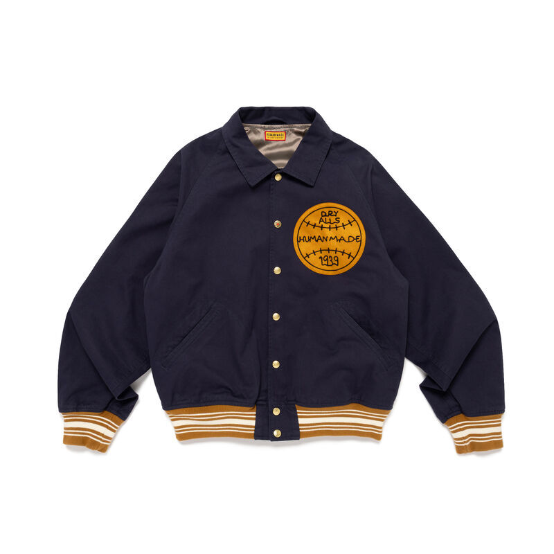 【HUMAN MADE】0314發售BASEBALL JACKET