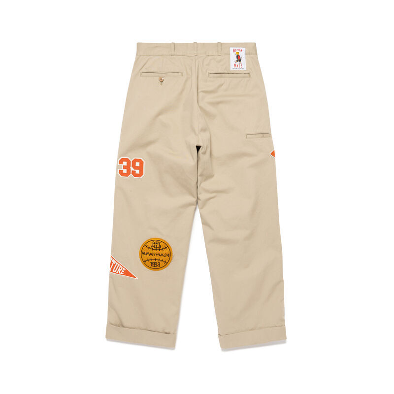 【HUMAN MADE】0314發售COLLEGE PANTS