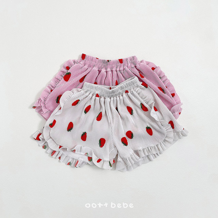 正韓夏OOTT BeBe 圓弧草莓套裝