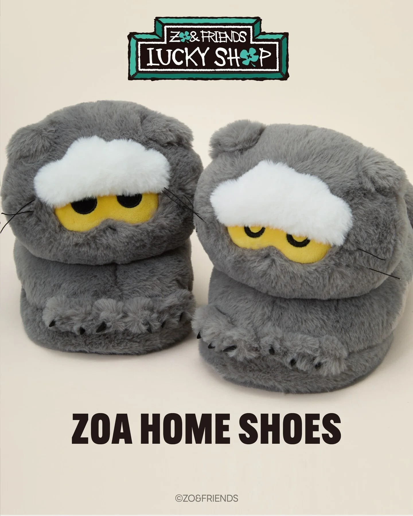 ZO&FRIENDS LUCKY SHOP ZOA GD女兒 權志龍 最新系列 室內拖