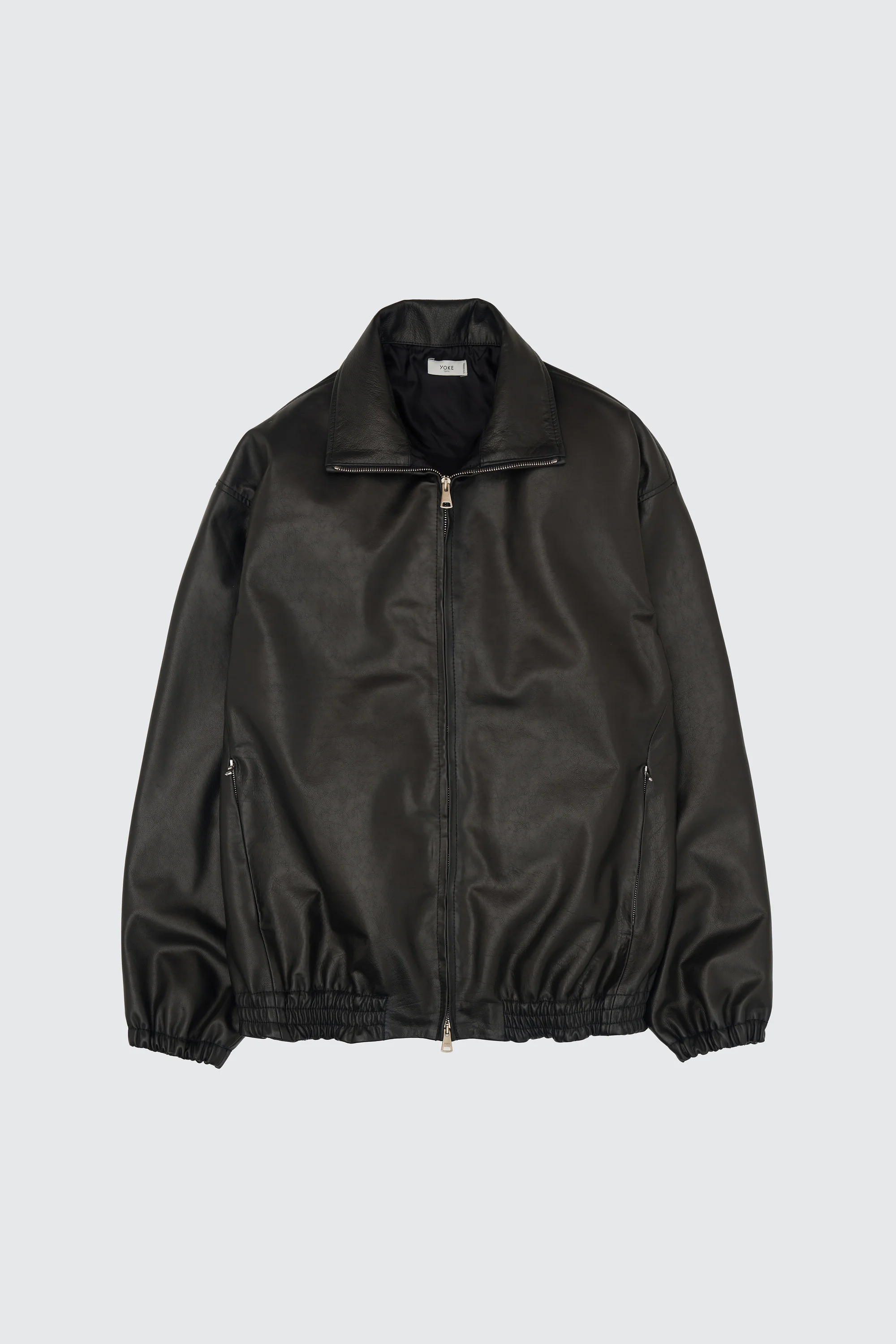 YOKE CARF LEATHER TRUCK JACKET