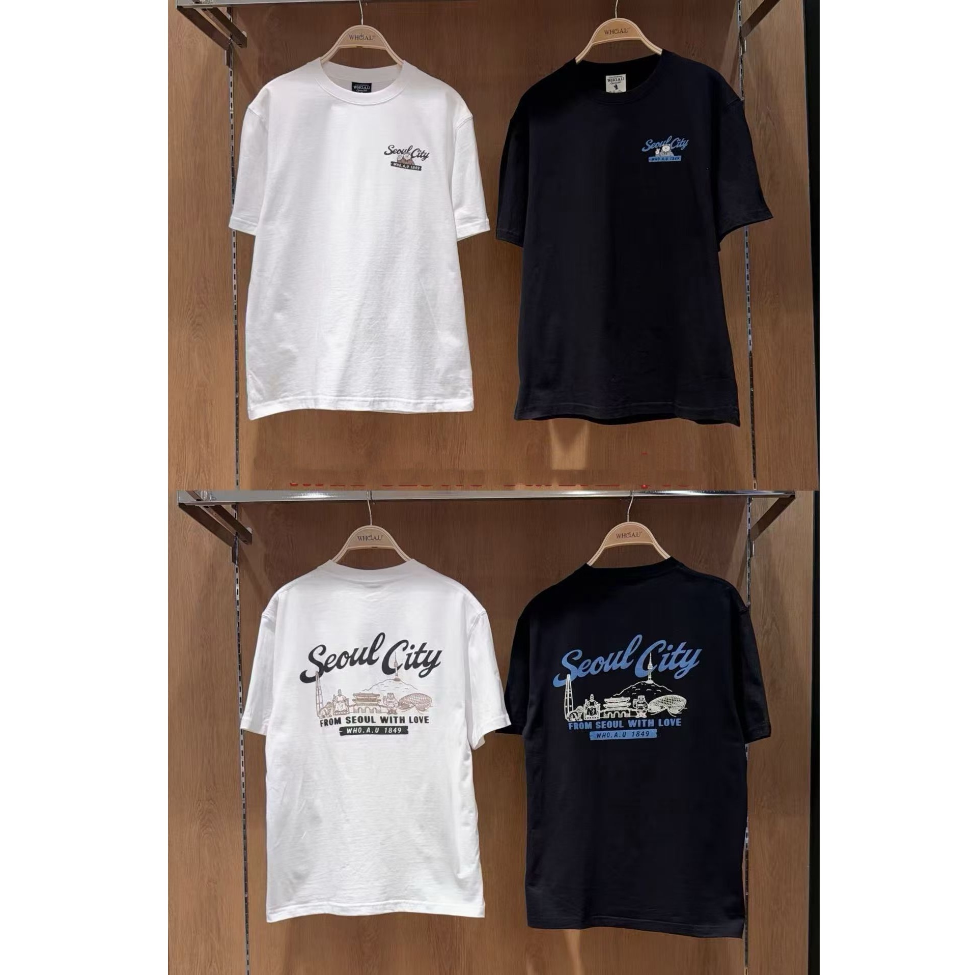 【WHO.A.U】Steve in Seoul T-shirt (Seoul Edition) (G95-G102)