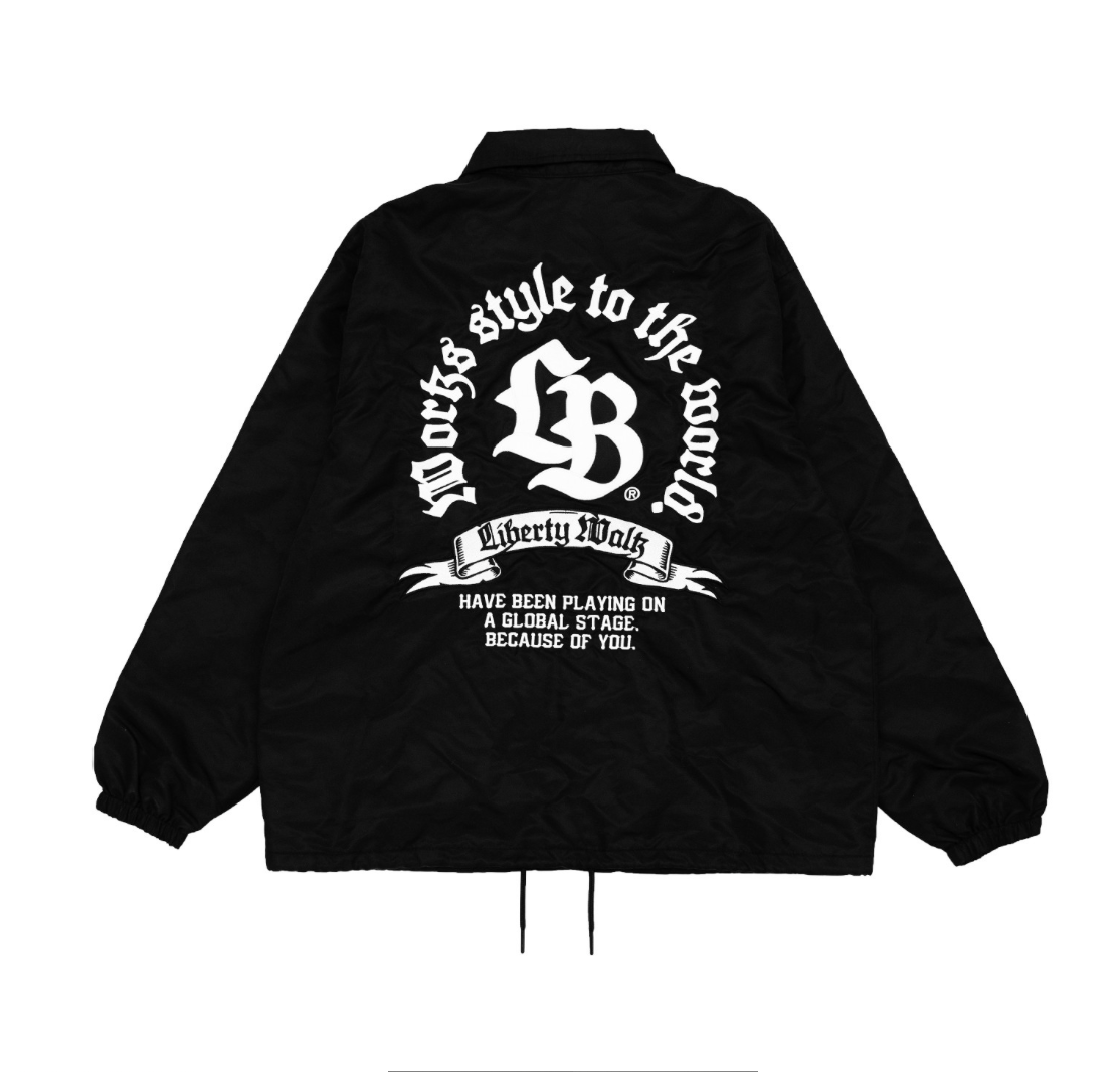 【LIBERTY WALK】0314發售LB World Logo Coach Jacket