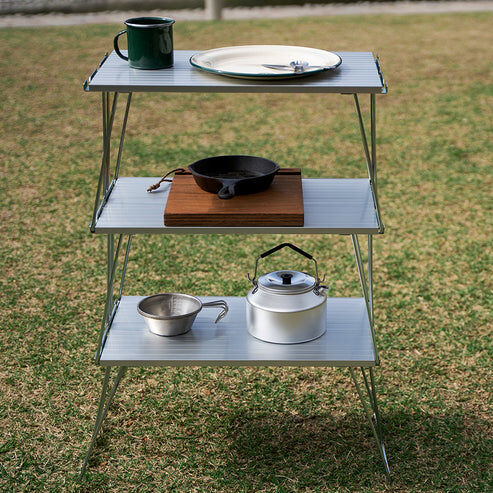 日本 Hasegawa - 鋁合金戶外摺疊桌