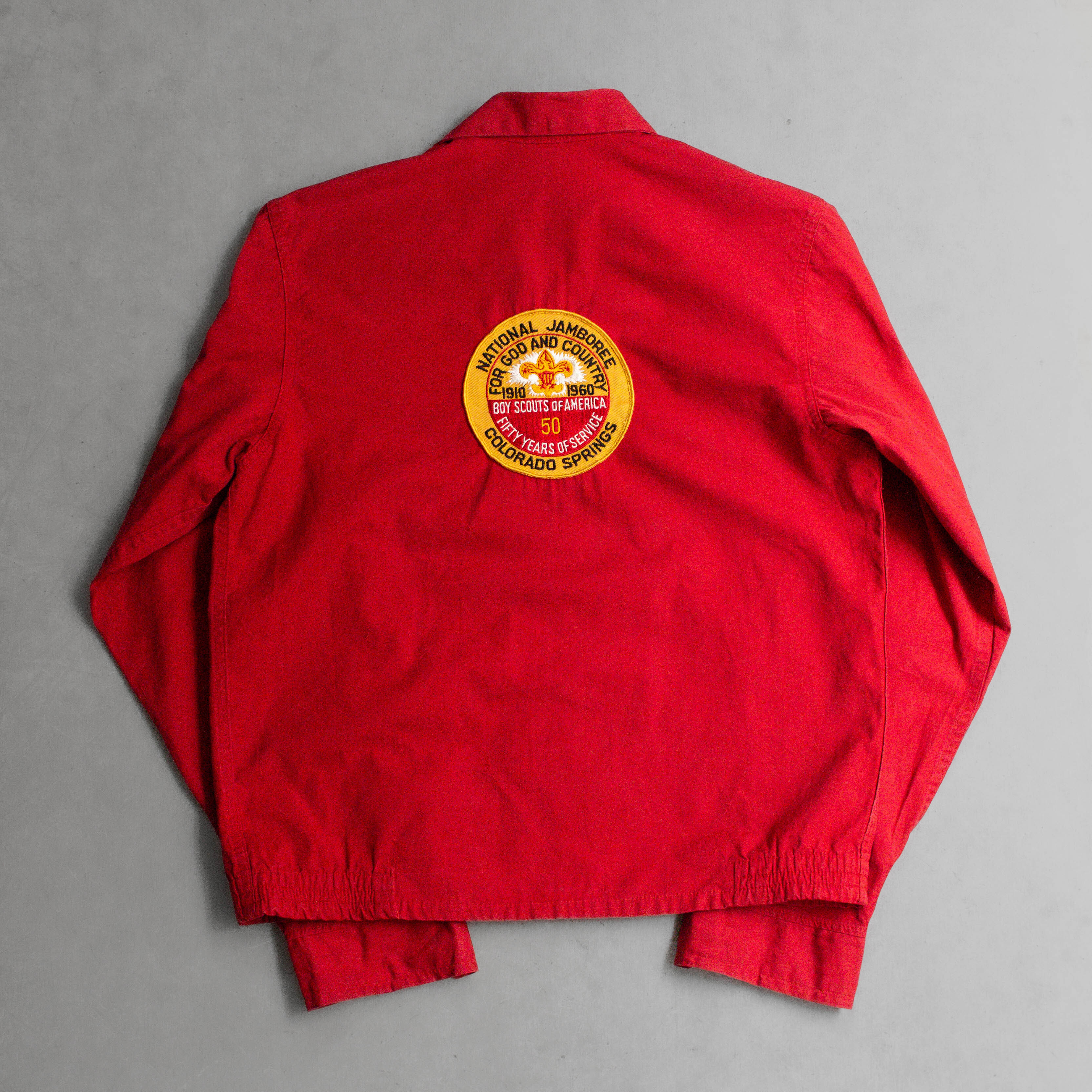 60S OFFICIAL BSA JACKET 美國製 紅色 童子軍 短版 夾克 外套