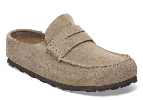 Birkenstock Naples Wrapped Suede Leather - Taupe l 1029675