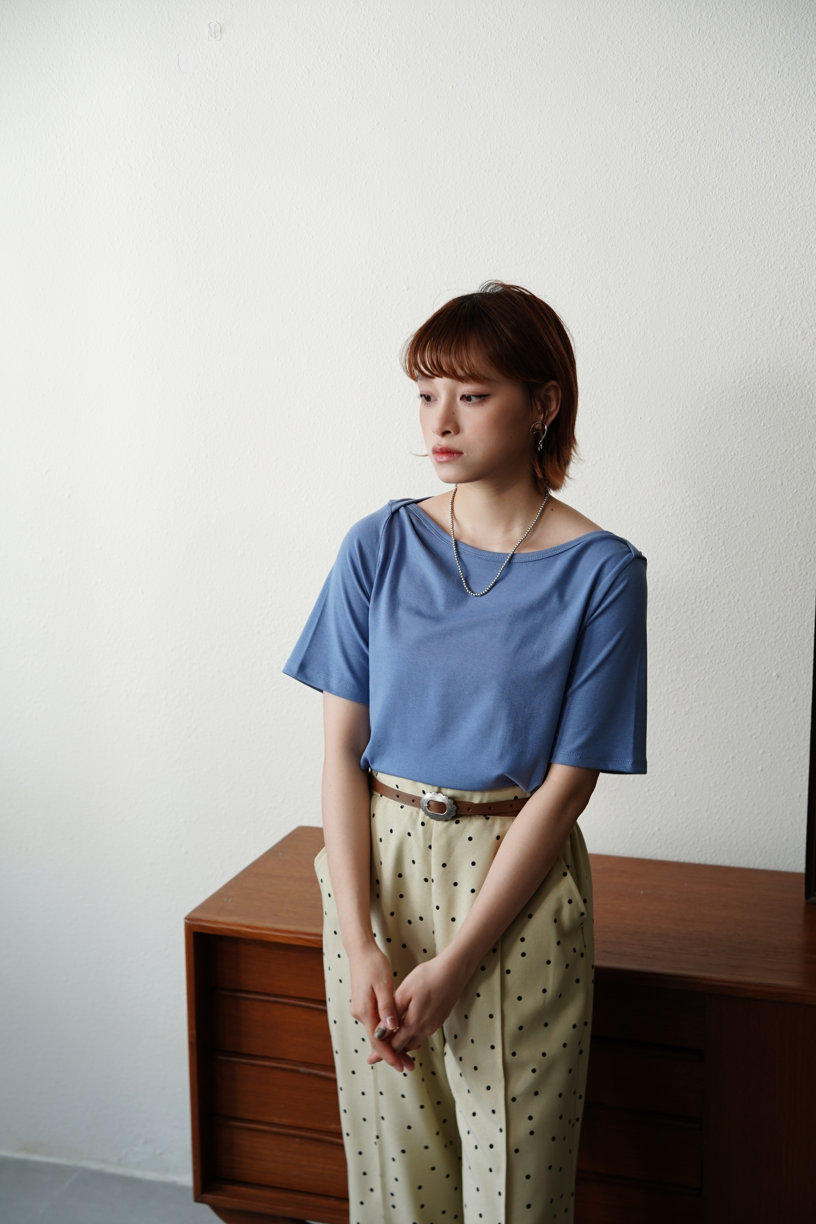 法弍～船領鎖骨TEE - BL61939