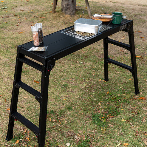 日本 Hasegawa x WANTKEY CAMP  IGT高版摺疊層架梯