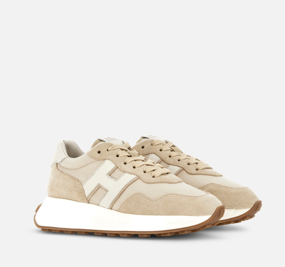 1LN0308-021 [HOGAN] Sneakers Hogan H641 Beige (SS26) #HXW6410FZ40UZA793Z (S-BR-E)