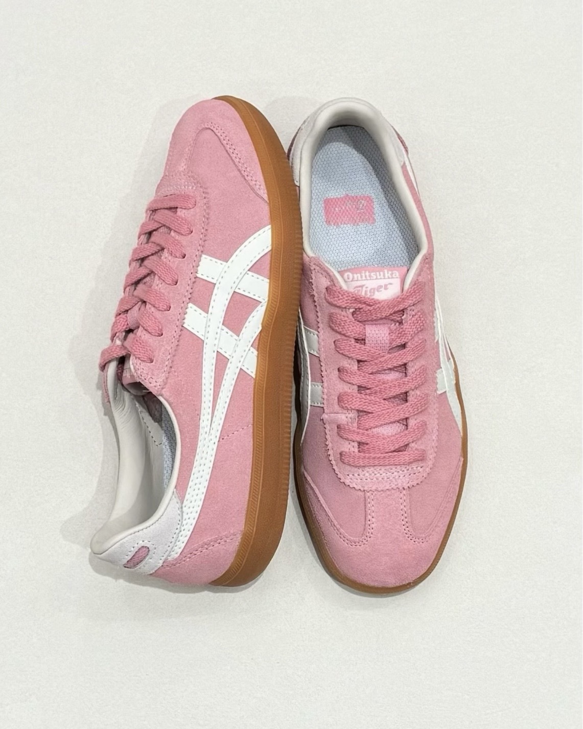 Onitsuka Tiger Tokuten 鬼塚虎 德訓鞋 蜜桃粉 白色 燕麥灰 焦糖底 男女鞋 1183C431-701 / 調貨