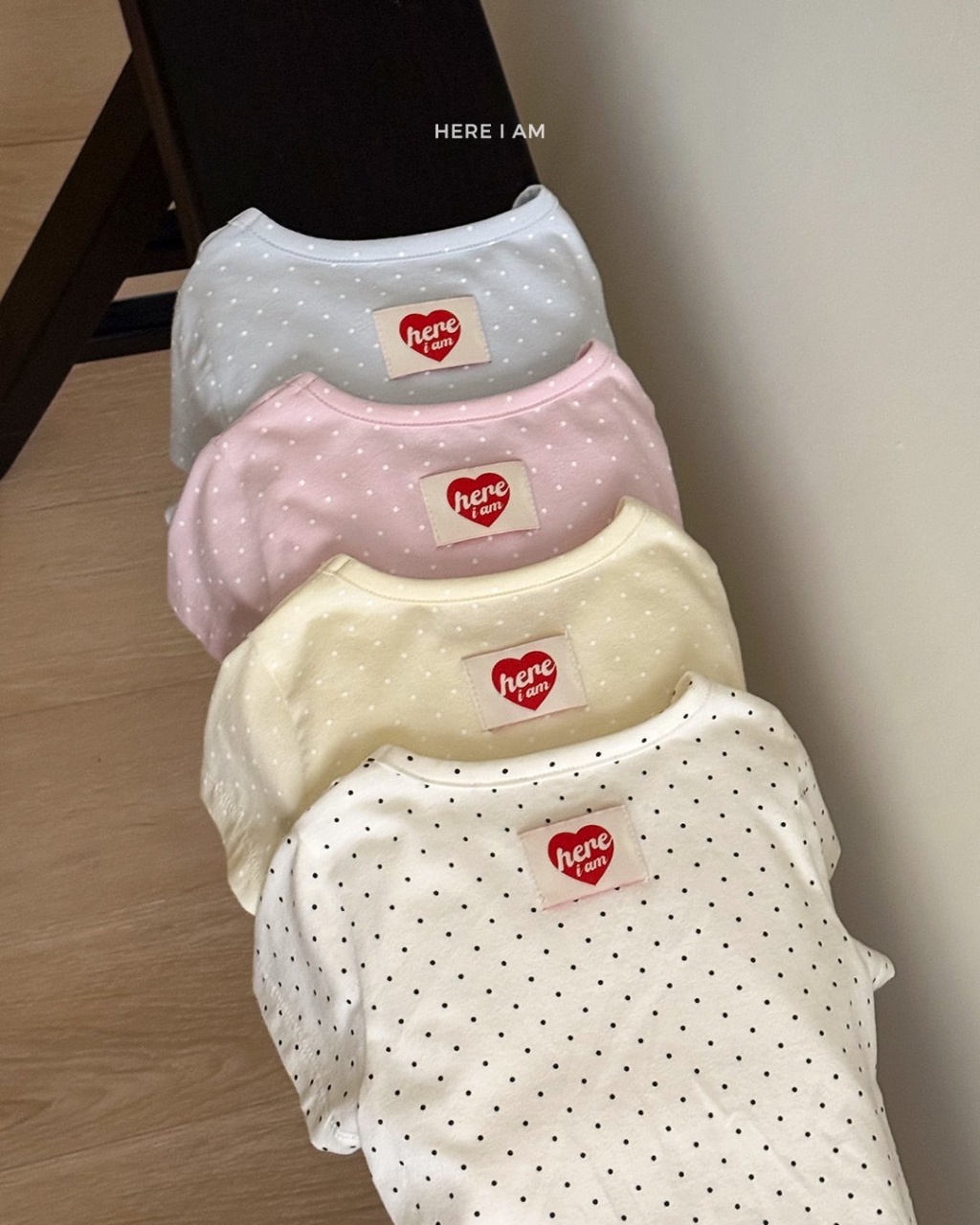 正韓夏Hereiam 四色清新點點護肚套裝